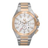 CHRIST VERRA CV 12117G-14 SLV Silver Rosegold Stainless Steel